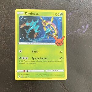 Dhelmise Pokémon Card 130
